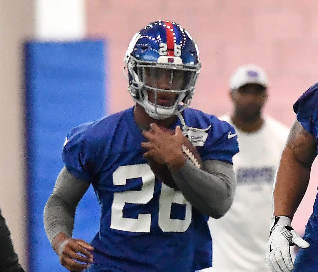 Giants RB Saquon Barkley (26) is expected to spark a dormant ground game.