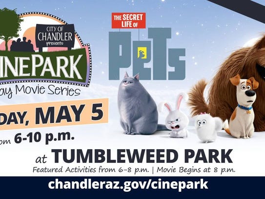 Watch "The Secret Life of Pets" at Chandler's Tumbleweed