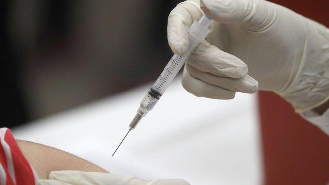 Health officials are concerned that the drop in vaccinations among children may allow for dangerous outbreaks of diseases such as measles or whooping cough in coming months.