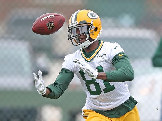 Green Bay Packers wide receiver Geronimo Allison (81)