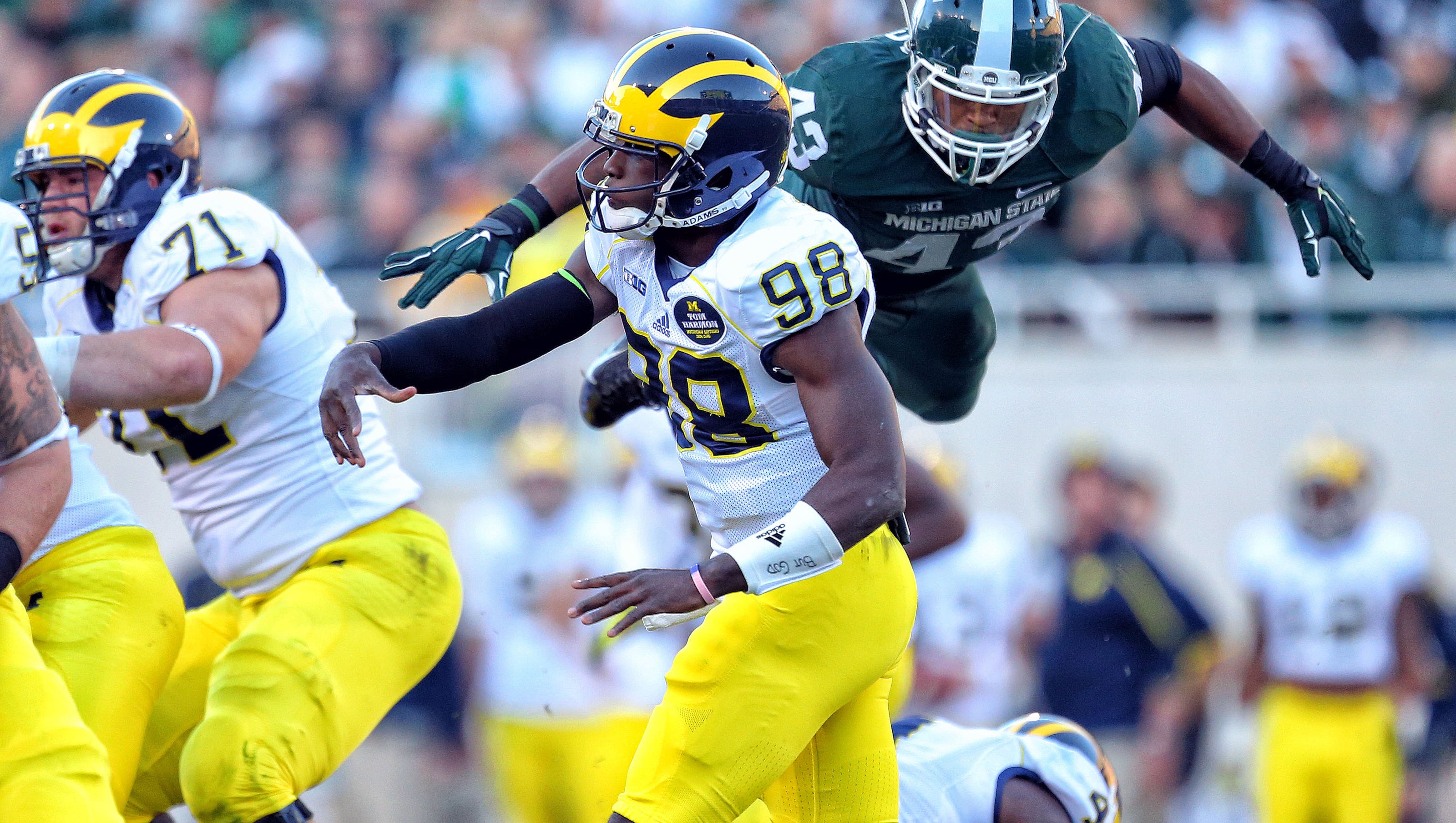 One-play return from injury has MSU linebacker Ed Davis ready for more