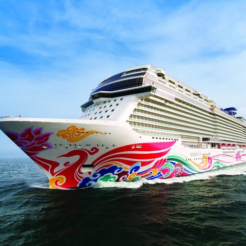 Norwegian Cruise Line's newest ship, the built-for