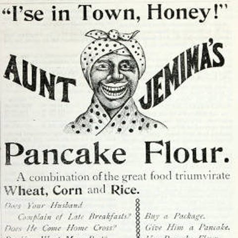 This ad for Aunt Jemima's Pancake Flour was publis