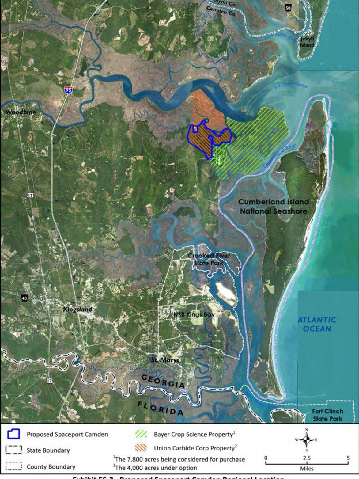 Camden County GA judge halts Spaceport Camden land purchase