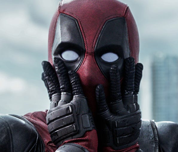 The masked Deadpool (Ryan Reynolds) has been a major factor in 2016's box office.