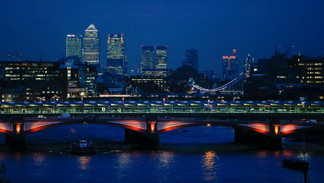The London skyline. The United Kingdom voted tto leave the European Union.