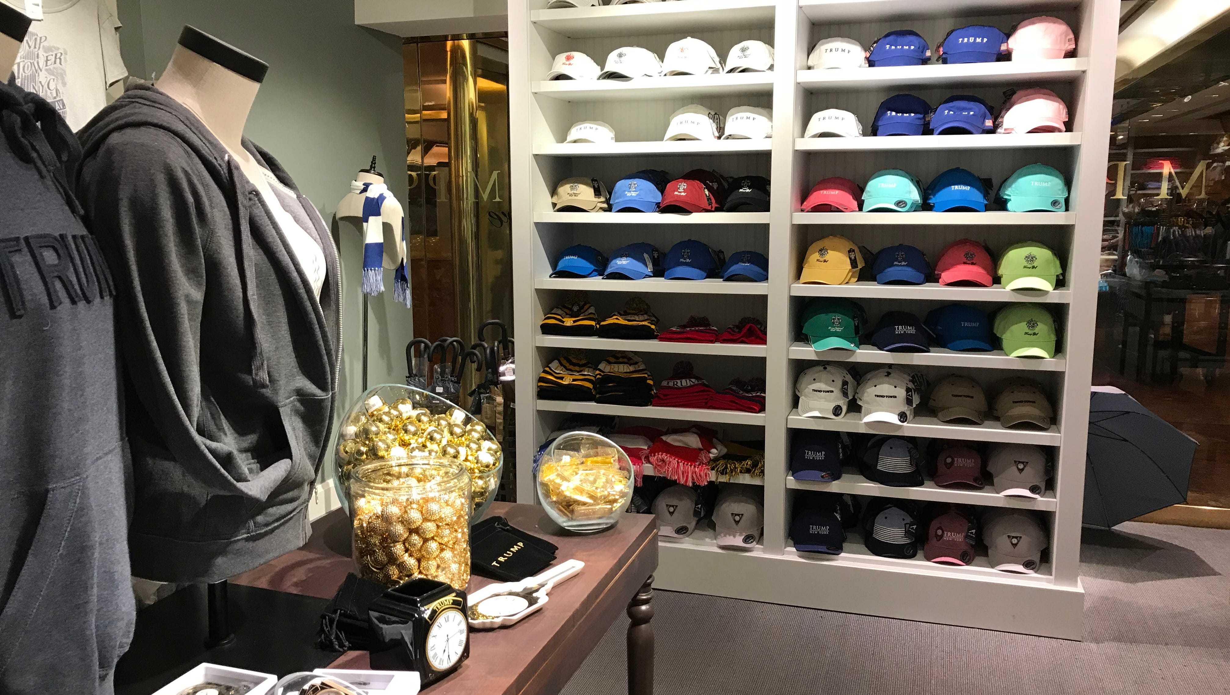 Donald Trump S Company S Newest Business Hawks Items Bearing His Name