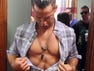 Aug. 4, 2011: Mike "The Situation" Sorrentino checks his famous abs at the "Jersey Shore" TV show house in Seaside Heights during a media availablity on the day that Season 4 premiered on MTV.