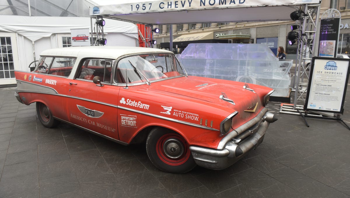 'The Drive Home' Classic cars arrive in Detroit