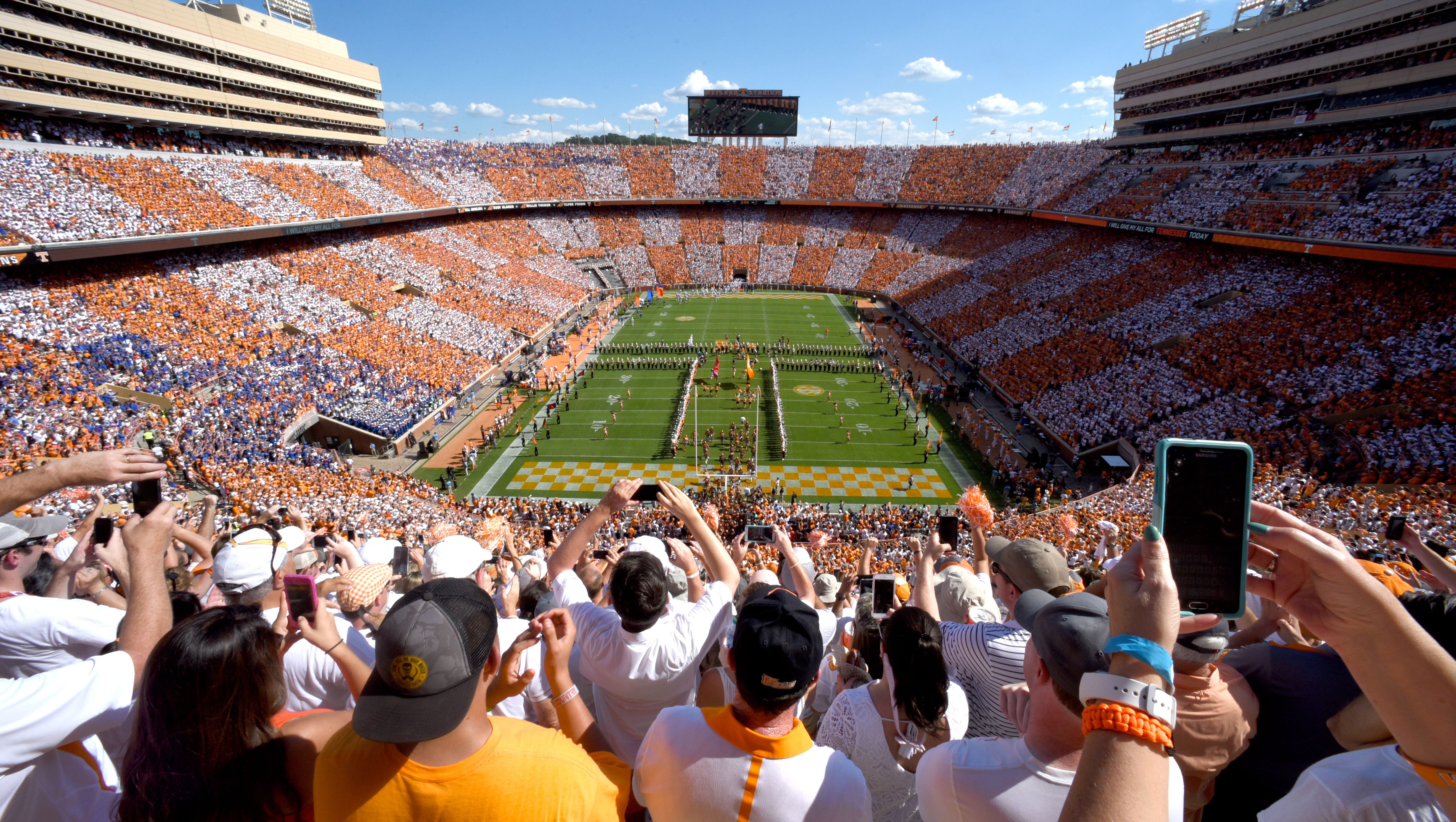 Checker Neyland 2016 Seating Chart