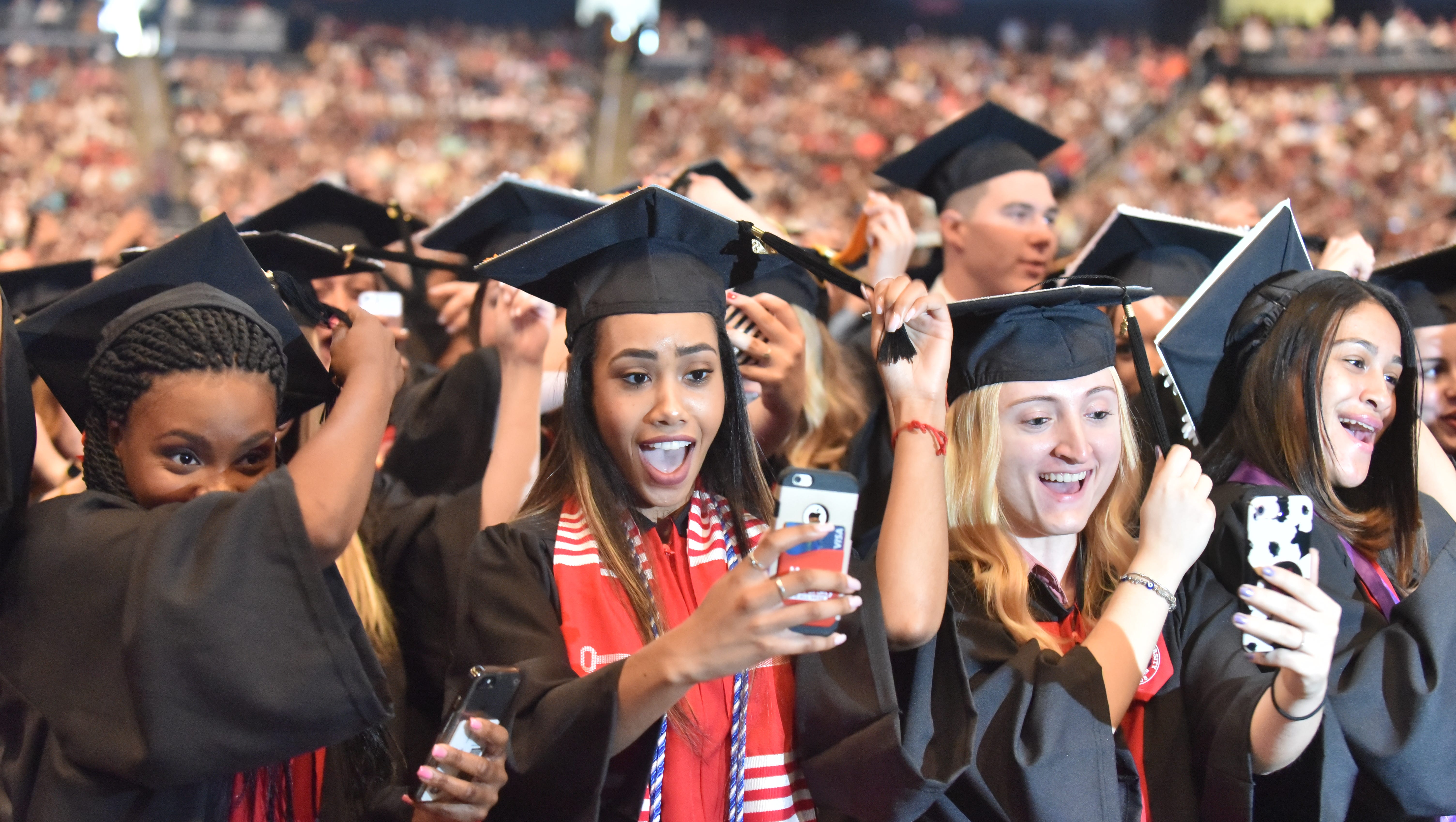 Montclair State University graduation packs Prudential Center