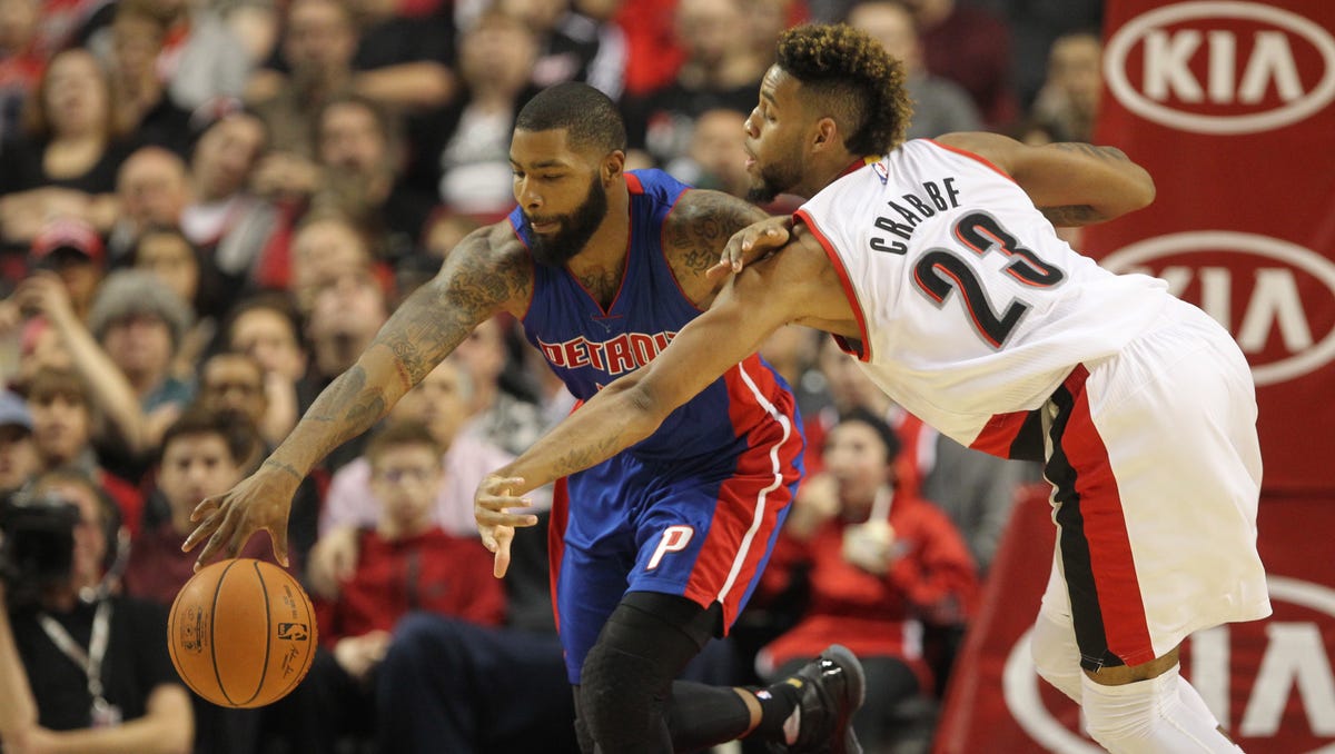 Serene Blazers Drop Another Close One As Pistons Prevail Scene in 4K Serene Blazers Drop Another Close One As Pistons Prevail Scene in 4K