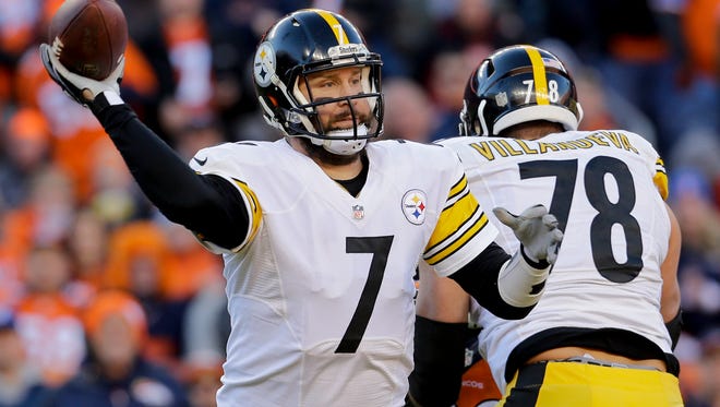 Pittsburgh Steelers quarterback Ben Roethlisberger is on track to start Sunday vs. Baltimore.