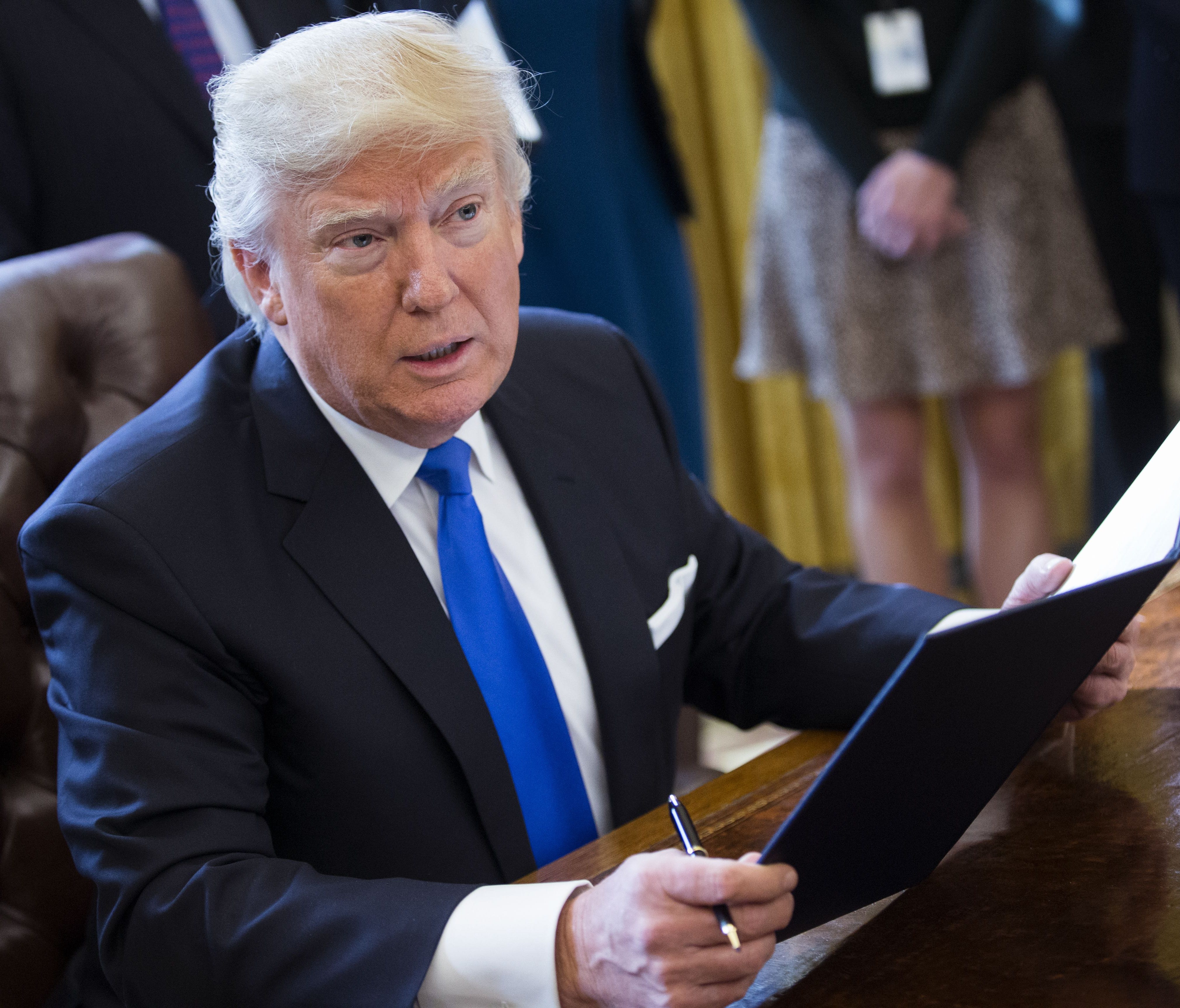 President Trump will begin rolling out executive actions on immigration Wednesday.