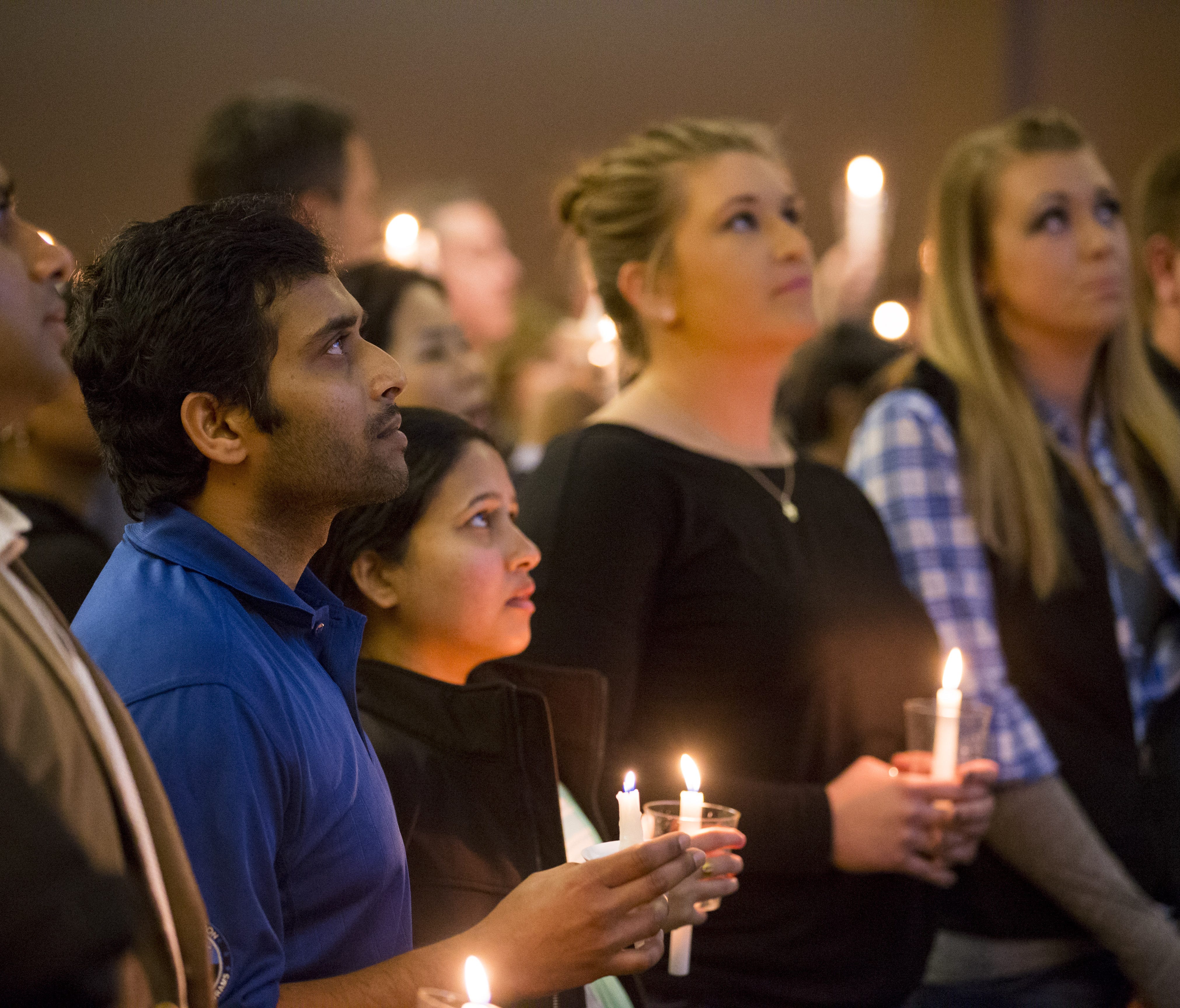 At a vigil in Olathe, Kansas, on Feb. 26, 2017.