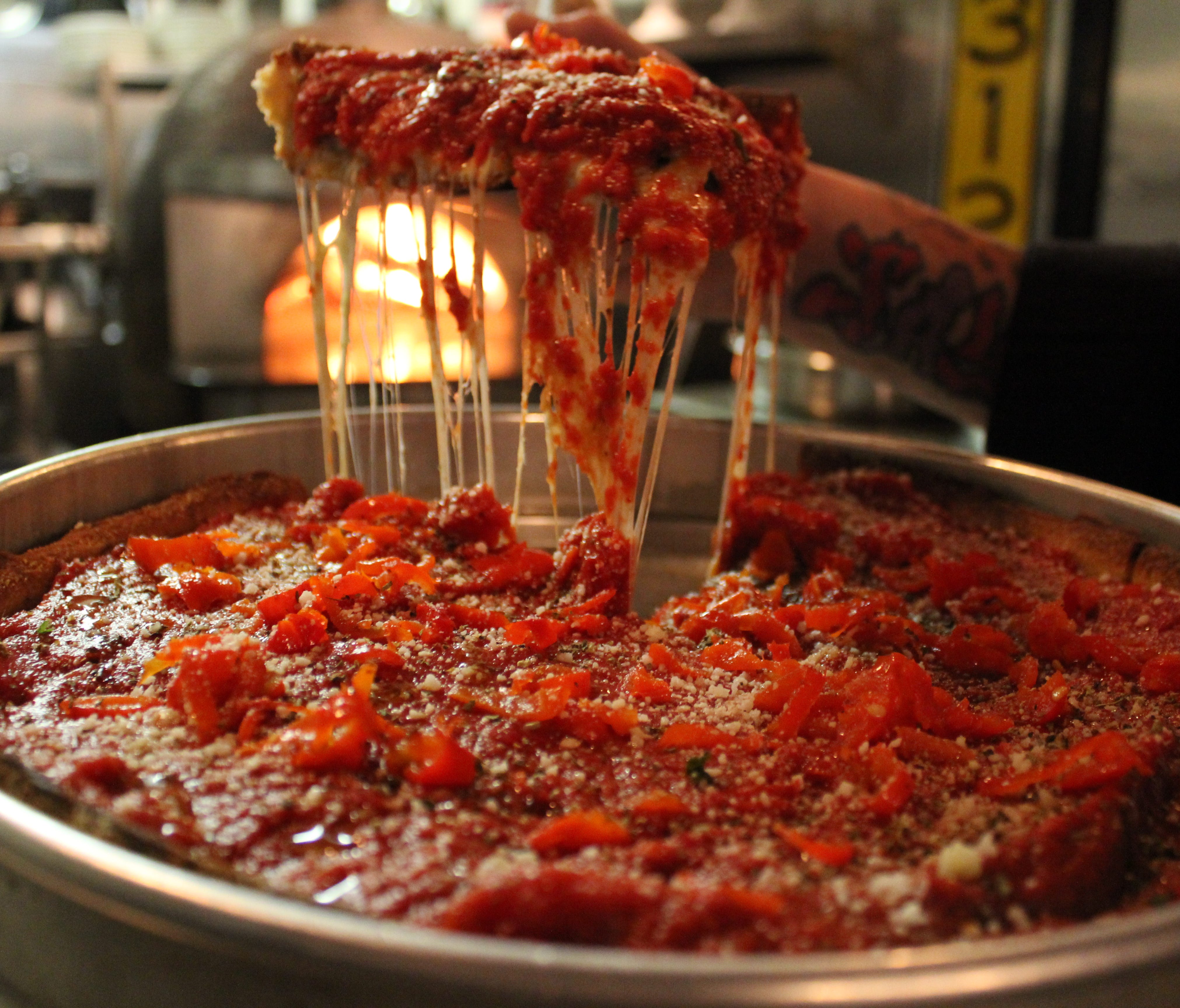 Capo's serves the best deep dish you can imagine.