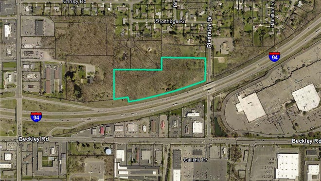 City commissioners voted to reject a rezoning request from a Lansing-based developer that would have allowed a wide range of commercial uses on a northwest corner of Riverside Drive near I-94. The property is zoned for single-family residential homes.