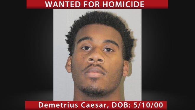 ECSO is searching for homicide suspect Demetrius Caesar in the June 27 death of Abel Kane, 18.