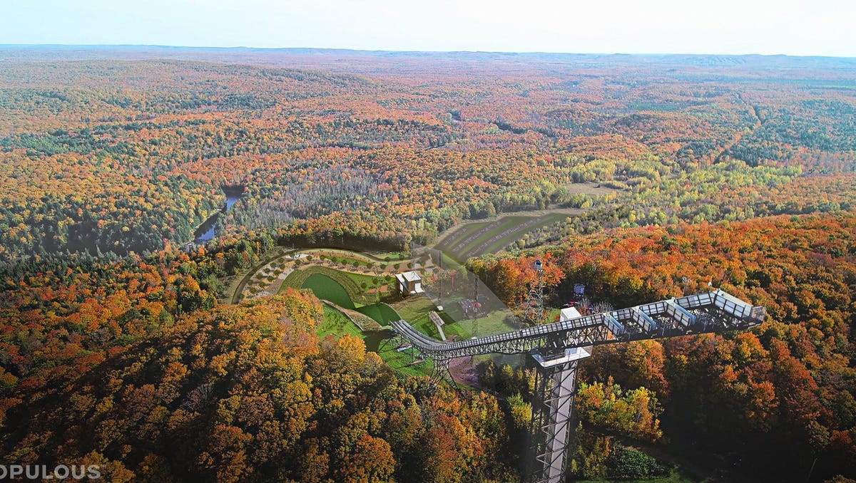 One of the world's largest ski jumps to reopen in Michigan's Upper