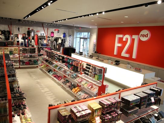 A Forever 21 concept store, F21 red, will open in Tempe