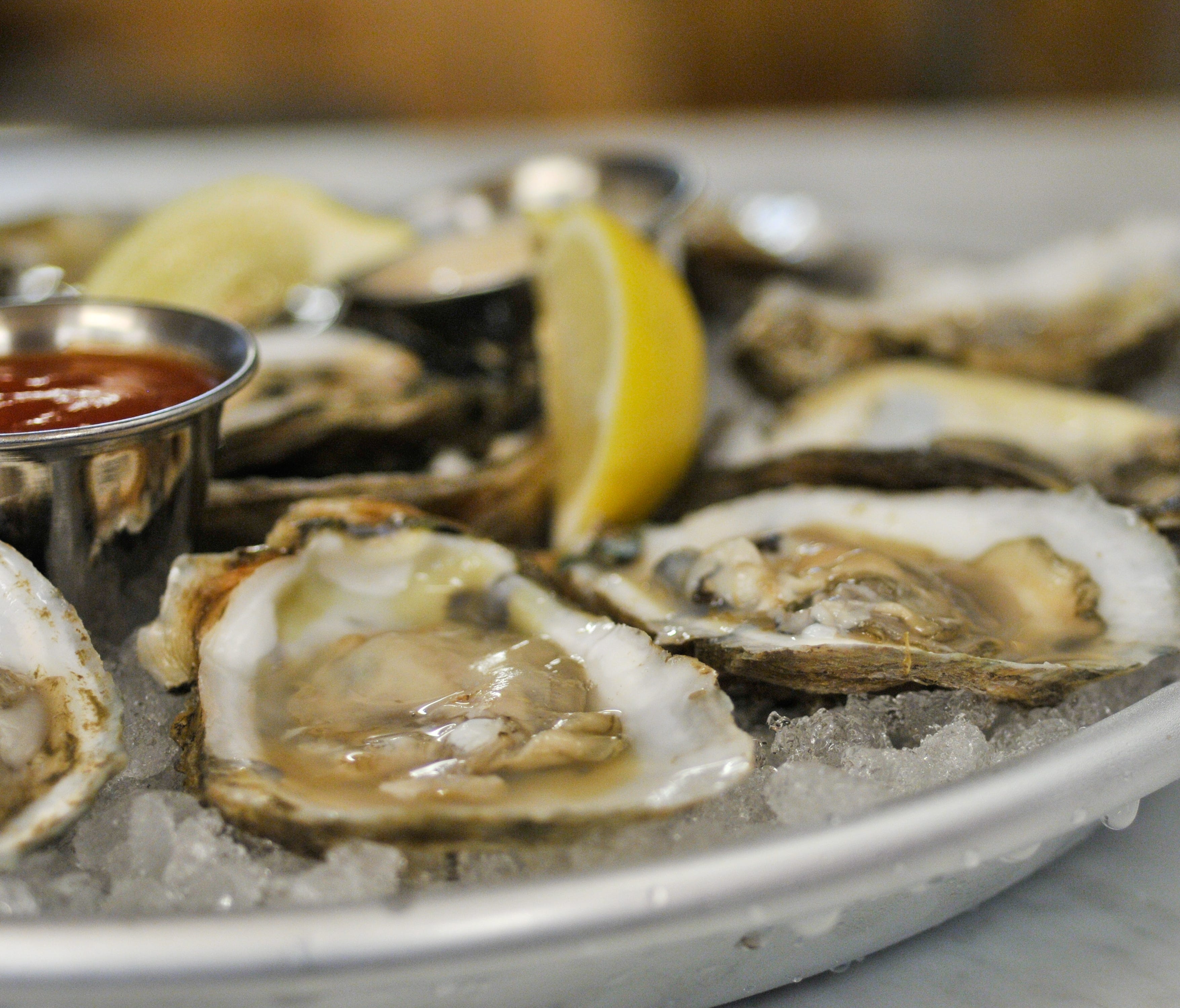 A dozen Gulf oysters will set you back just $6; they're 50-cents apiece everyday from 4 p.m. to 6:30 p.m. The bivalves at Superior are locally sourced and delivered daily from nearby St. Bernard Parish, La.