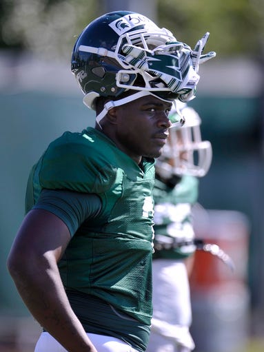 RB LJ SCOTT: A true freshman, Scott had his share of