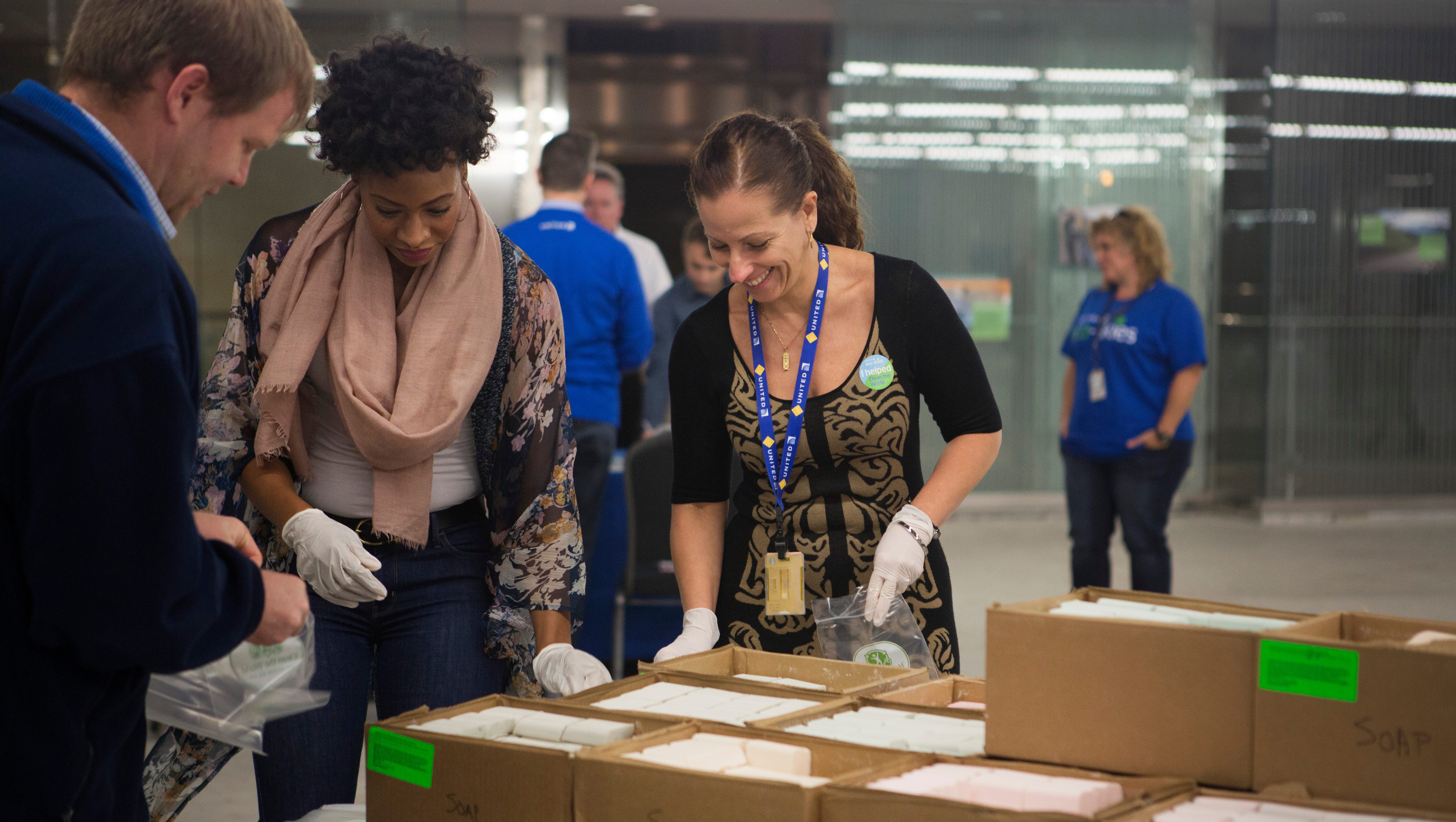 United Donates Unused Amenity Kit Items To Hurricane Victims