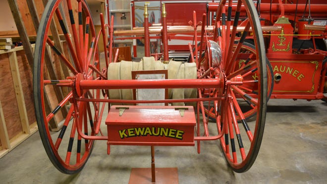 The Kewaunee Fire Department owns a fire hose from the 19th century that is similar to the one used on the old television show "Hogan's Heroes."
