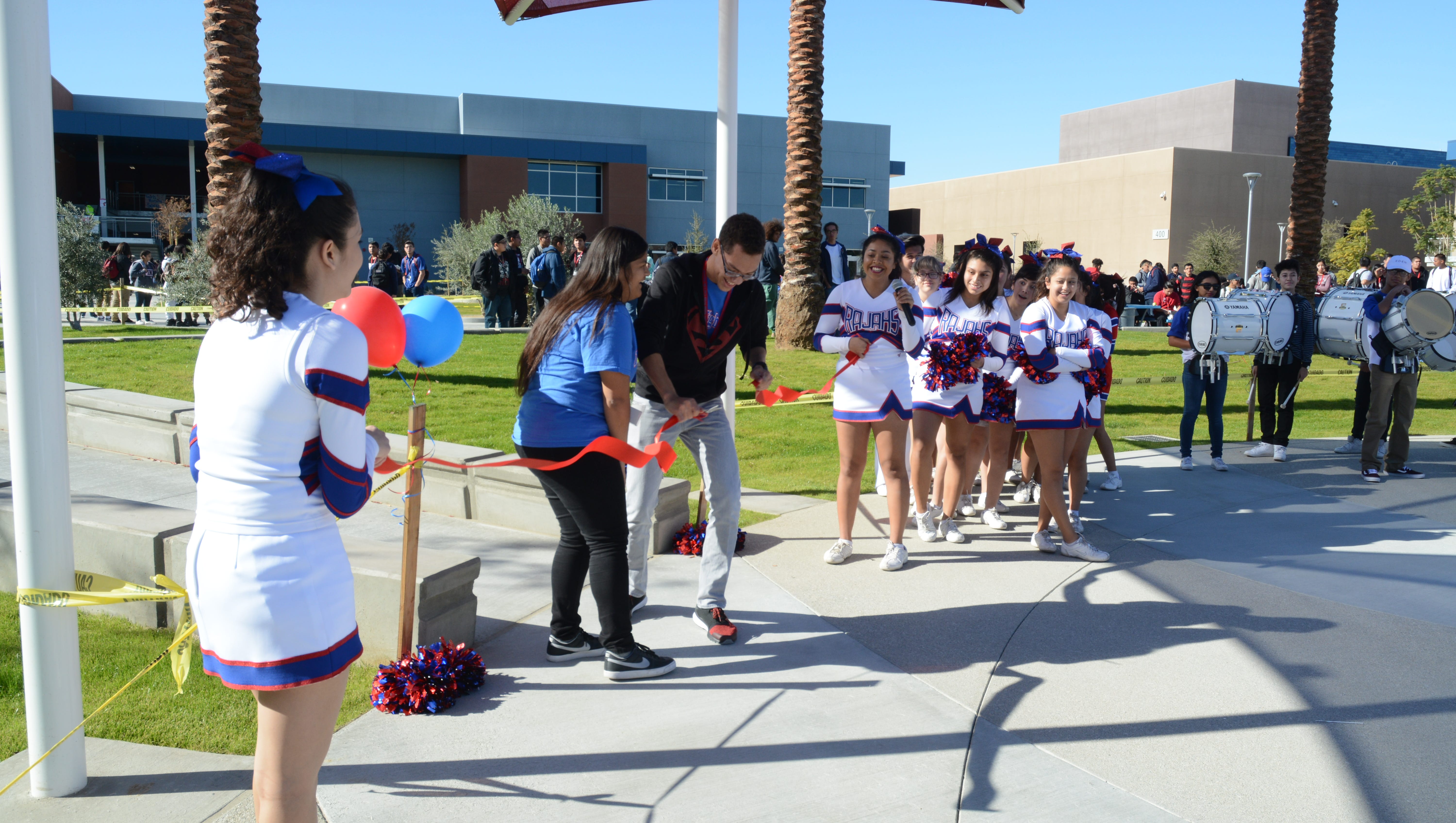 It took 7 years, but Indio High School debuts 'beautiful' renovated campus