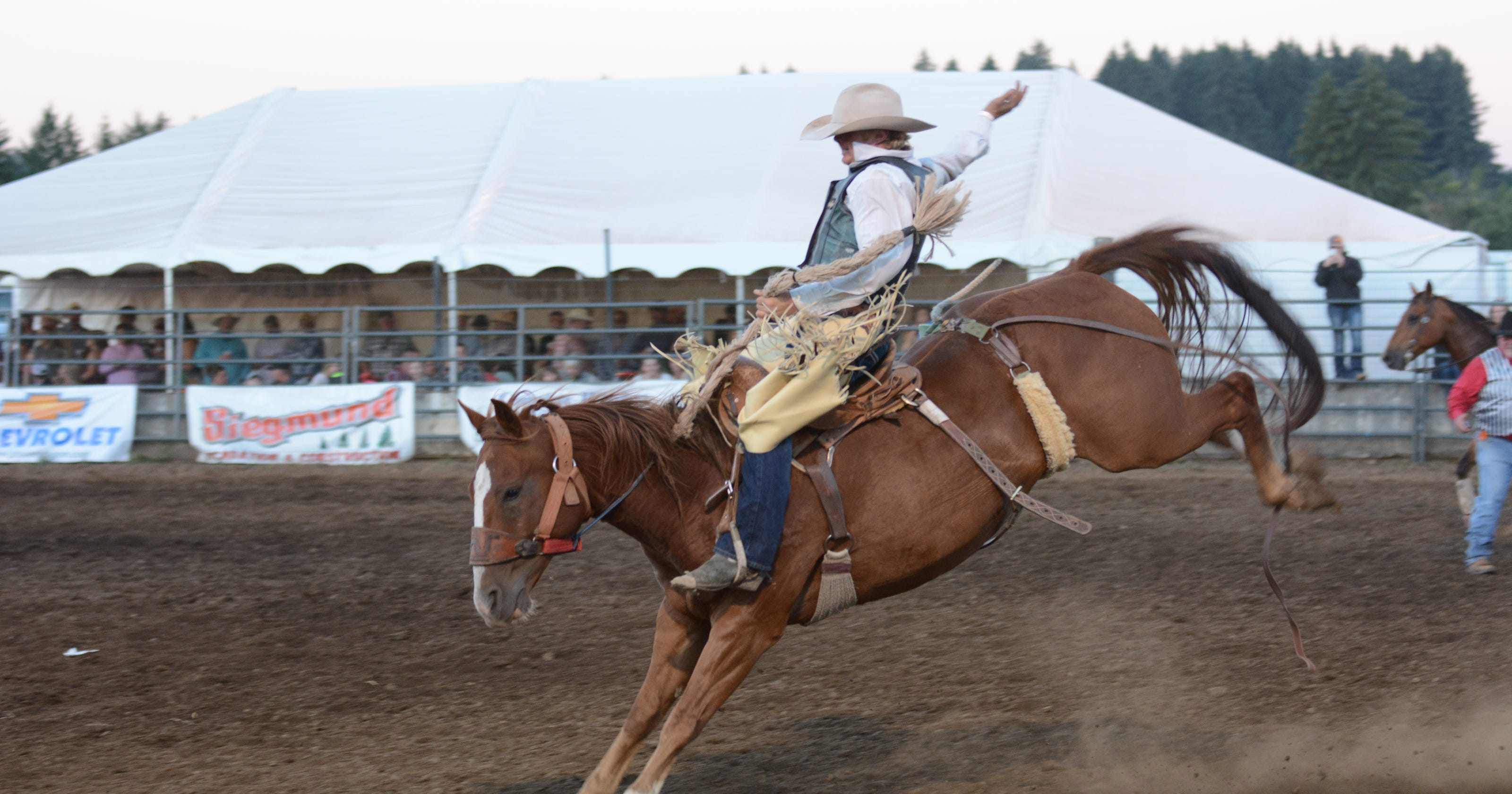 Bucking tradition at the Santiam Canyon Stampede