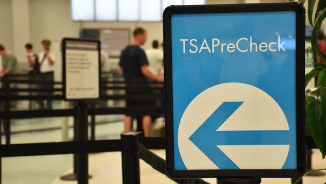 The Transportation Security Administration conducted a media session at Pensacola International Airport on Thursday, Aug. 24, 2017. A TSA official said firearm discoveries are on the rise.