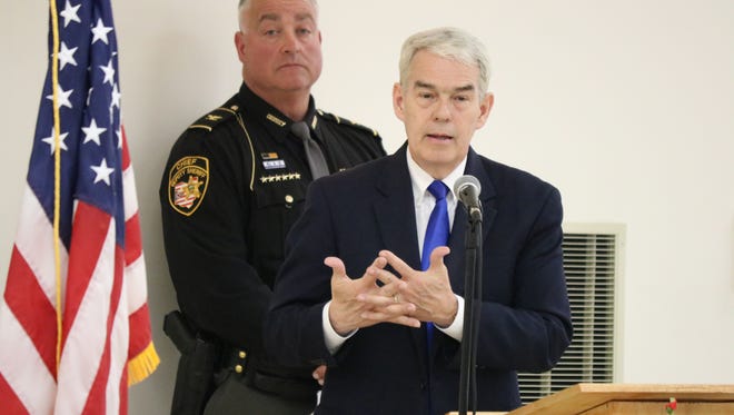 State Sen. Randy Gardner, R-Bowling Green, said law enforcement uniforms mean so much more than just a suit and tie. Gardner served as guest speaker at the Ottawa County Peace Officers Memorial service on Thursday.