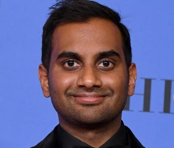 Aziz Ansari won best actor in a musical or comedy TV series for 'Master of None' at the 2018 Golden Globes.