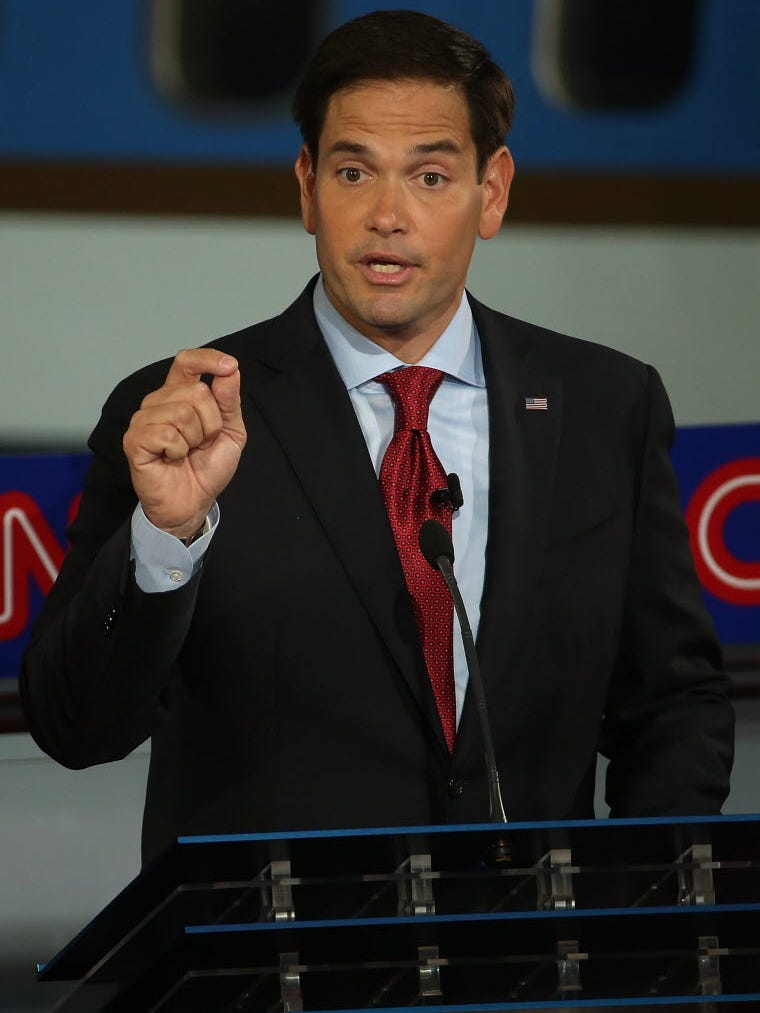 Marco Rubio Presses Foreign Policy Creds At Republican Debate