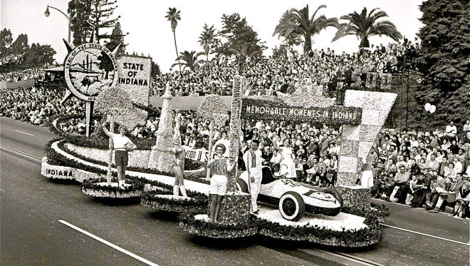 Rodger Ward rode in the 1963 Rose Parade as the reigning Indianapolis 500 champion.