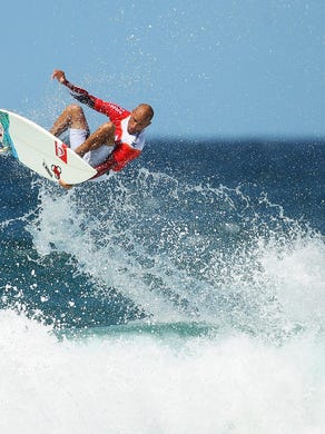 Kelly Slater of Cocoa Beach has surfed waves around the world but now has helped create perfect man-made waves.