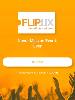 FlipTix app cover