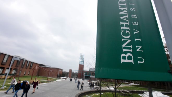 Binghamton University has an enrollment of 16,695. About 10 percent of its undergraduates and 40 percent of its graduate students come from 113 foreign nations.