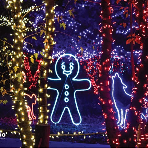 Topeka Zoo's Zoo Lights event, which begins Nov. 2