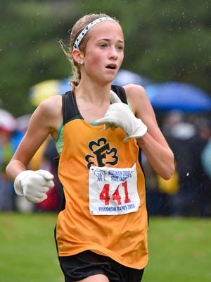 Lauren Vosters was Freedom’s top finisher at last year’s WIAA Division 2 state meet in Wisconsin Rapids.