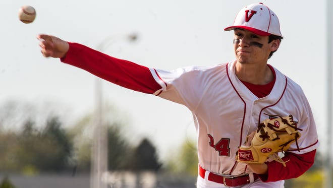 Vineland starting pitcher Joe Acosta is among the region's top returning players this spring.