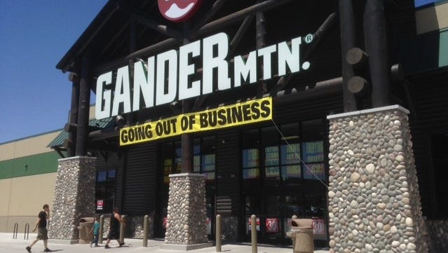 Gander Mountain Stores In Liquidation