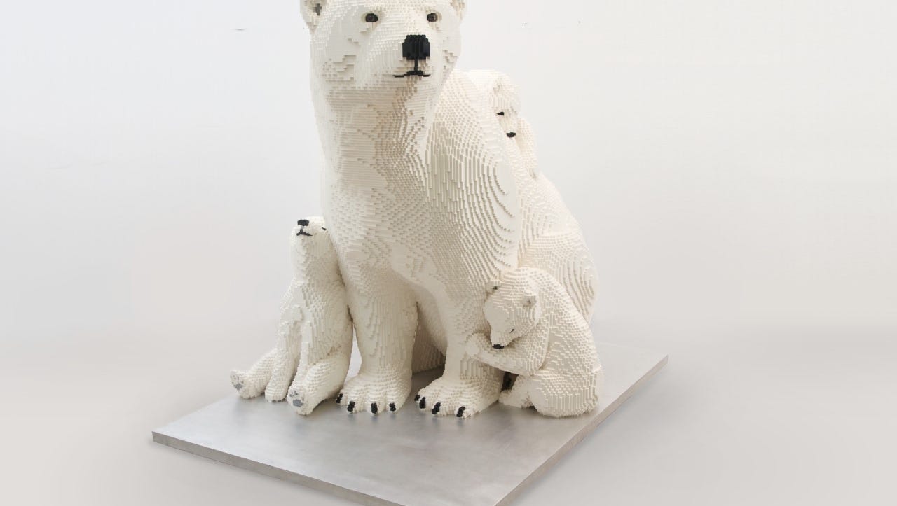 LEGO animal White Bear Cub 