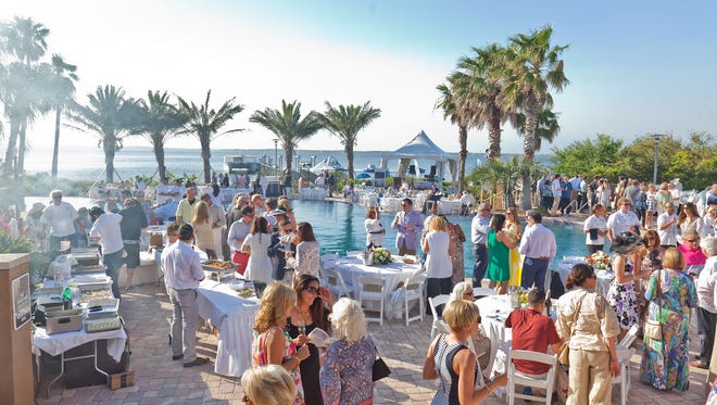 Soundside Splendor, the annual fundraiser for the Children's Home Society, offers poolside luxury at the Portofino Island Resort. This year's event is April 30.