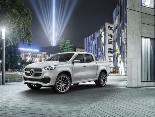 Mercedes-Benz Concept X-CLASS – Erster Ausblick auf den neuen Pickup mit Stern