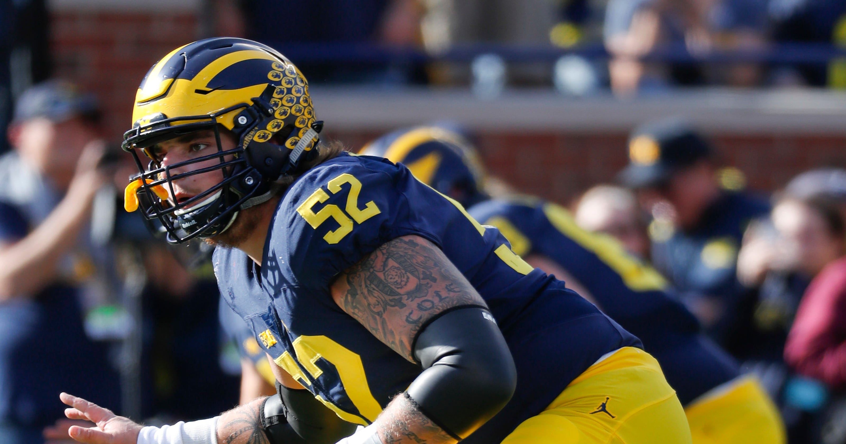 Offensive line is Michigan's 'most improved position group'
