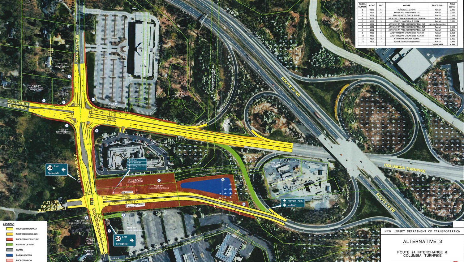 Route 24 interchange funds was blocked by Morris Township, county says