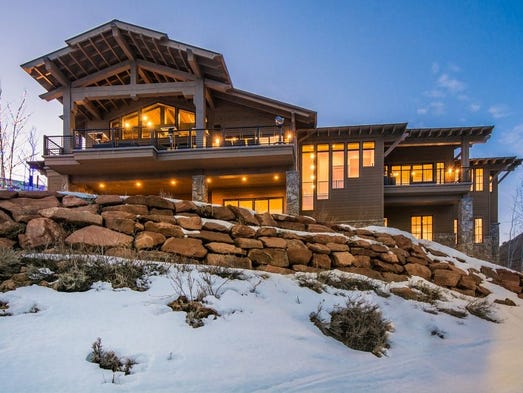 Utah: This five-bedroom house in Park City sleeps 14