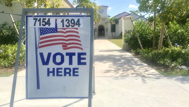 Polling stations in Palm Beach will be open 7 a.m. to 7 p.m. for Tuesday's Primary Elections.