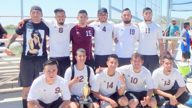 Barca from El Paso, Texas, won the Men's Division of the Summer Kick-Off Soccer Tournament.